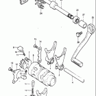 RM465 1981-1982 Gear shifting (model x)