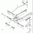 RM465 1981-1982 Маятник задний