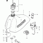 RS175 1980-1982 Топливный бак (модель X)