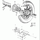 SP500 1981-1982 Заднее колесо
