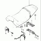 GS550M 1982 Сидение