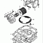 GS550M 1982 Oil pump - oil filter