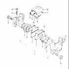 GS550L 1981-1982 Rear caripers (model x)