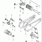 GS450T,-TX 1981-1982 Footrest (gs450tz)