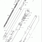 GS650GL 1981-1982 Front fork (model x)