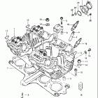 GS650E 1981-1982 Головка цилиндра