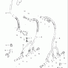 GS750E 1982 Передние тормозные трубки
