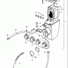 GS550L 1981-1982 Воздухозаборник