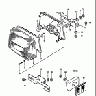 GS1000S 1982 Задний фонарь