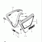GS450L 1980-1982 Frame cover (model x)