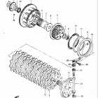 GS750E 1982 Сцепление