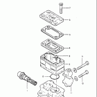 GS650G 1981-1982 Master cylinder (model x)