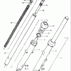 GS450T,-TX 1981-1982 Front fork (gs450txz)