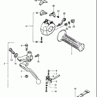 GS450T,-TX 1981-1982 Left handle switch (model x)