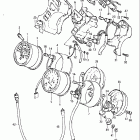 GS650GL 1981-1982 Speedometer-tachometer (model z)