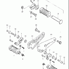 GS650E 1981-1982 Footrest (model z)