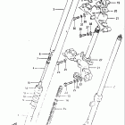 RM80 1982 Передняя вилка