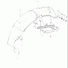 GS650E 1981-1982 Заднее крыло