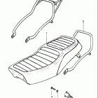 GS450T,-TX 1981-1982 Сидение