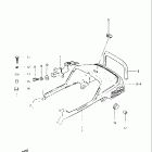 GS650E 1981-1982 Seat tail cover (model z)