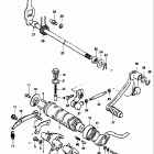 GS550M 1982 Механизм  переключения передач