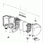 RM465 1981-1982 Воздухозаборник