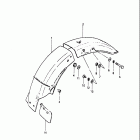 GS450T,-TX 1981-1982 Заднее крыло