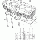 GS650E 1981-1982 Цилиндр
