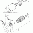 GS650E 1981-1982 Стартер электрический