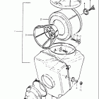 RS175 1980-1982 Воздухозаборник