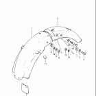 GS650GL 1981-1982 Заднее крыло