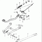 GN400T 1982 Подножка