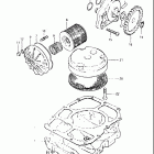 GS650E 1981-1982 Oil pump - oil filter