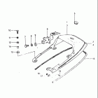 GS650G 1981-1982 Seat tail cover (model x)