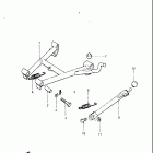 GS650GL 1981-1982 Подножка