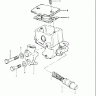 GN400T 1982 Главный тормозной цилиндр