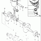 RM80 1982 Коленвал