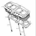 GS1100E 1980-1981 Цилиндр