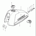 TS250 1980-1981 Fuel tank (ts250x)