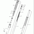 TS250 1980-1981 Передняя вилка