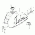 TS125 1980-1981 Fuel tank (ts125t)