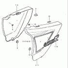 GS850GL 1980-1981 Frame cover (model t)