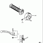 GS1100E 1980-1981 Right handle switch
