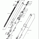 GS1100E 1980-1981 Передняя вилка