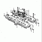 GS850G 1980-1981 Крышка головки цилиндров