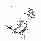 RM100 1979-1981 Chain guide - tensioner (rm100n)