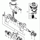 RM60 1979-1981 Коленвал
