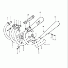GS1000G 1980-1981 Глушитель