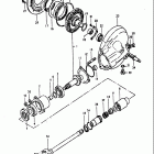 GS850G 1980-1981 Propeller shaft-final drive gear