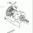 DS100 1978-1981 Magneto (ds100c ~f.no.103764)